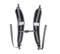 Pwshymi 1 Paire de Ceinture de Sac en Nylon Sac à Dos épaule Sangles réglables Accessoires de pièces de réparation de Ceinture(Noir)