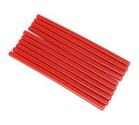Pwshymi 10pcs / Set 11mm Colle Bâtons de Colle Thermofusible D'artisanat pour 20W Petit Pistolet électrique pour Pistolet à Colle pour Bricolage Artisanat(Rouge) Artsupplies