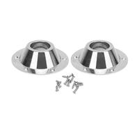 Pwshymi 2PCS RV Tableau de Base Montage de Table de Table de la Jambe de Base Bride Montage CR Plaqué en Aluminium Conception de Bride Standard avec 6 Vis pour la Configuration RV