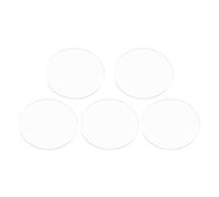 Pwshymi 5 Pièces Rondes 37/38/39MM Montre Plate Lentille en Cristal Pièces de Rechange en Verre Outil Rond Plat Montre Lentille en Cristal Pièces de Rechange en Verre(39mm) Artsupplies