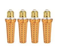 Pwshymi Ampoule LED Maïs E27 17 W 3 200 Lm, Haute luminosité, économie D'énergie, pour Lampes de Table, Lustres, Plafonniers D'intérieur (Lumière blanche chaude 2700-3200K)