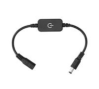 Pwshymi Bande Lumineuse LED avec Variateur d'intensité, Mini Contrôleur pour la luminosité LED avec Fonction Tactile, Applicable pour éclairage D'armoire ou Panneau Lumineux 30 Cm en Plastique