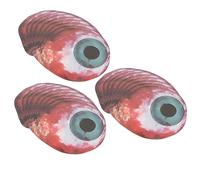 Pwshymi Bannière de Globe Oculaire Sanglant, 30 Pièces, Décorations Effrayantes pour les Fêtes D'Halloween, Couleurs Vives, Parfaites pour une Utilisation Intérieure et Extérieure
