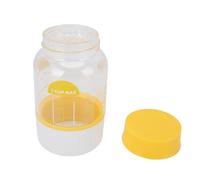 Pwshymi Butter Maker Tasse Crème Séparateur Butère Faire du Beurre pour Maison avec une Passoire Intégrée et une Recette en Plastique Outil de Cuisine Multifonctionnelle pour Cuisiner