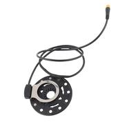 Pwshymi Capteur de Pédale de Vélo électrique, Haute sensibilité, 12 Aimants, Capteur à Double Hall Droit pour Vélo électrique, Assistant de Matériau de qualité Supérieure (Petits Trous)