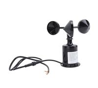 Pwshymi Capteur de Vitesse du Vent, Haute Précision, Résistant aux Interférences de Foudre, pour Stations Météorologiques Industrielles, Matériau ABS