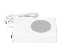 Pwshymi Chauffe-Tasse USB, Refroidisseur, Dessous de Verre électrique Portable pour la Maison, Le Bureau et la Voiture, ABS Blanc 1x