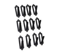 Pwshymi Cintre de Crâne de Montage de 12 Pièces, Support de Montage Mural en Fer Robuste pour la Décoration Extérieure Intérieure D'affichage de Crâne D'élan de Cerf, 10.49*3.3*0. Cm