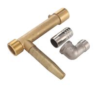 Pwshymi e Vanne à Couplage Rapide en Laiton, Distribution D'eau Efficace et Durable pour Jardin et Ferme, Filetage Mâle G1