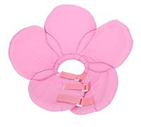 Pwshymi Collier de Protection pour Chien en Forme de Fleur, Doux et Réglable, pour la Récupération des Animaux de Compagnie, pour la Chirurgie et la Récupération des Blessures (L)