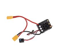 Pwshymi Contrôleur de Vitesse électronique RC 160A Compatible avec sans | Alliage d\'aluminium durable, Taille compacte 70x56x46,5 mm, Conception étanche, Fonction de freinage proportionnelle