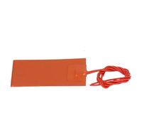 Pwshymi Coussin Chauffant en Caoutchouc de Silicone, Tapis Chauffant Flexible à Haute efficacité de Transfert de Chaleur pour L'isolation des équipements Industriels 12V 15W 50 X 100 Mm