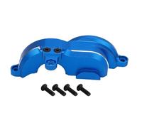 Pwshymi Couvercle D'engrenage de Voiture RC, Boîtier de Protection en Alliage D'aluminium, Remplacement de Boîte de Vitesses Durable pour Modèle de Véhicule 4TEC Drift à L'échelle 1/10, (Bleu)