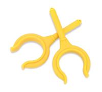 Pwshymi Dame de Nage Marine, Bloc de Rame Stable en Plastique Serrure à Rame pour Bateau Yacht de Dériveur (Jaune)