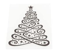 Pwshymi Dossiers de Gaufrage, Dessins sur le Thème de Noël | Plastique réutilisable, compatible avec les machines à gaufrer, pour le scrapbooking, les albums photos, les loisirs créatifs