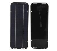 Pwshymi Ensemble de Chargeurs Solaires Portables, Panneau Solaire Durable 6W, pour Randonnée, Camping, Voyage, Conception à Haute efficacité