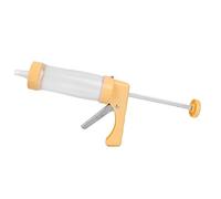 Pwshymi Ensemble de Fabrication de Biscuits, Outil de Buse de Décoration de Pâtisserie Jaune pour les Amateurs de Pâtisserie, 16 Moules et 6 Buses pour un Usage Domestique et en Boulangerie