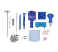 Pwshymi Ensemble D'Outils de Réparation de Montres Multifonctionnels de 172 Pièces pour Horlogers, Kit Complet avec Outils Durables en Acier Inoxydable et en Plastique, Idéal pour Le Remplacement de