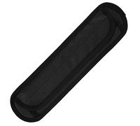 Pwshymi Épaulière pour Sac à Dos et Sangles de Guitare, Coussin épais élargi pour Plus de Confort, fabriqué en Tissu Oxford et EVA, Taille 12,4 X 3,1 Pouces (Cuir Litchi-noir)
