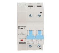 Pwshymi Fonction Intelligente de Télécommande du Commutateur 2P de Disjoncteur de Wifi pour la Maison et le Bureau AC230V (100A)