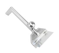 Pwshymi Grattoir à Plate-Forme Commerciale, Grattoir à Gril à Dessus Plat en Service Lourd avec Poignée en Aluminium Ergonomique pour Le Nettoyage en Acier Inoxydable Nettoyage de