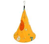 Pwshymi Hamac Suspendu Nid D'oiseau, Lit caché Doux et Confortable pour Perroquets pour Petits Oiseaux, Tissu en Coton, Design Chaleureux (20* Je Juge)