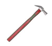 Pwshymi Hammer Farrier, Marteau en Fer à Cheval, Outil Aimant à Clous à Poignée en Bois en Acier pour Les Soins et la Ferronnerie des Sabots à Cheval, 14,65 Pouces