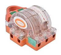 Pwshymi Interrupteur à Couteau avec Bon Contact et Indicateur LED pour Appareils Industriels et Ménagers, Interrupteur de Déconnexion à 3 Pôles Double Direction pour AC 380 V - Cuivre