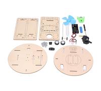 Pwshymi Jouer Robot Aspirateur Jouet Conception Mignonne Science Éducative Assembler Kit pour Enfants Bois De Hêtre 1 Unité