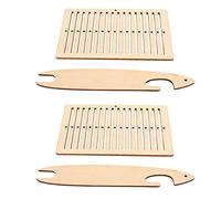 Pwshymi Kit de Métier à Tisser pour Enfants, Ensemble de Bricolage en | Facile à assembler, Outil pédagogique, Pratique pour les projets artistiques