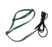 Pwshymi Laisse de Harnais D'oiseau Réglable pour Perroquets, avec Matériau en Nylon Souple, Conception Légère, Parfaite pour Les Activités de Vol en Plein Air (L)