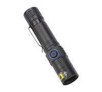 Pwshymi Lampe de Poche LED, Lampe de Poche à Lumière Noire 365 Nm à économie d'énergie pour la Recherche d'urine de Chien pour la Détection de Fuite CA