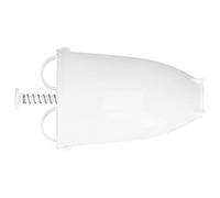 Pwshymi Machine à Beignets DIY, Outil de Cuisson Antiadhésif Facile à Utiliser, pour la Cuisine Domestique, Plastique ABS de qualité Alimentaire, 1 unité (Blanc)