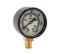 Pwshymi Manomètre 6000psi à Double échelle pour Bouteilles Aérées de CO2, Construction Durable en Aluminium et en Laiton, Connexion 1/8 NPT