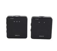 Pwshymi Microphone Lavalier sans Fil avec Réduction du Bruit pour Un Enregistrement Sonore Clair, Mini Bluetooth à Pince pour Enregistrement Vidéo D'interview, adapté à la Diffusion