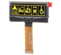 Pwshymi Module d'affichage LED Organique, Résolution 2,23 Pouces, 123x32 | Fin, léger, flexible, économe en énergie, interface SPI IIC, compatible