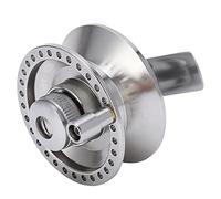 Pwshymi Moulinet de Pêche sur Glace, Matériau en Alliage d'aluminium | Forme compacte, facile à transporter, facteur de sécurité élevé, rapport de vitesse 1:1, diamètre 49 mm