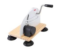 Pwshymi Pain Manuel, Entraînement Efficace par Engrenages pour un Tranchage en Douceur à la Maison, dans une Boulangerie ou un café, Outil de Tranchage de Pain à Manivelle en Acier Inoxydable pour