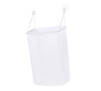 Pwshymi Panier à Linge Mural, Panier de Rangement Adhésif à Haute Charge pour Salle de Bain, Organisateur de Vêtements Sales Suspendu Durable pour Petits Espaces, à Linge pour Salle de Bain