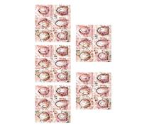 Pwshymi Papiers de Scrapbooking Vintage Texturés pour Bricolage, 30 Feuilles de Papier Artisanal Décoratif, Léger 80 G
