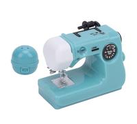 Pwshymi Petite Machine à Coudre Jouet, Miniature Machine de Couture de Capsule Décorative Réaliste pour les Collectionneurs de Table de Chambre à Coucher, 5,5x2,5x4cm, Bleu