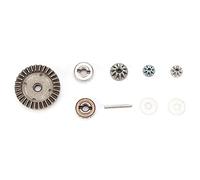 Pwshymi Pignons de Différentiel en Métal pour 16889A, SG1601 | Alliage d\'aluminium Durable, installation facile, adapté aux voitures RC 1/16