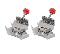 Pwshymi Pince à Angle Droit 2PCS à 90 Degrés, Pince à Angle de Coin D'angle en Acier Inoxydable pour le Travail du Bois avec une Forte Adhérence