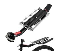 Pwshymi Porte-Bagages Arrière de Vélo - Bicyclecargorack Aluminium Noir