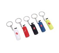 Pwshymi Porte-Clés de Plongée Sous-marine en Silicone 5 Pièces Porte-Clés de Cylindre D'oxygène de Plongée Multifonctionnel pour les Passionnés, Organiser les et les Accessoires de Décoration de Sac