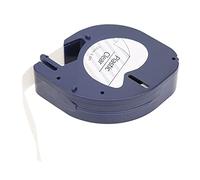 Pwshymi Ruban pour étiqueteuse 12 Mm, étanche et Durable | Matériau PET, usage intérieur, résistant à l\'usure, longueur 4 m