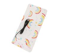 Pwshymi Sac de Biberon pour bébé, USB, Conception de Maintien au Chaud, Solution D'isolation Compacte pour Les Parents en Déplacement, Matériaux Sûrs et Non Toxiques (Arc-en-Ciel)