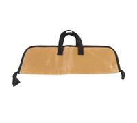 Pwshymi Sac de Rangement pour Outils de Chef, Porte-Fourchette en Toile Portable, Organisateur D'ustensiles de Cuisine pour Voyages et Pique-niques en Plein Air (Kaki)