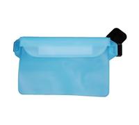 Pwshymi Sac de Taille étanche en PVC, Sac Sec scellé à Triple Couche, Pochette pour Téléphone à écran Tactile, pour Plage, Natation, Pêche, Hommes, Femmes et Enfants (Bleu Clair)