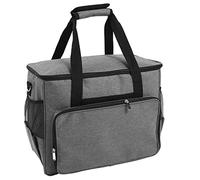 Pwshymi Sac pour Machine à Coudre de Grande capacité avec Sangle Réglable et Large Ouverture pour Un Transport Pratique vers Les Cours de Couture, fabriqué en Polyester Durable, Taille 17,72 X 13,78